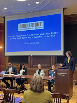 Drew and Mikala at Shorefront Symposium