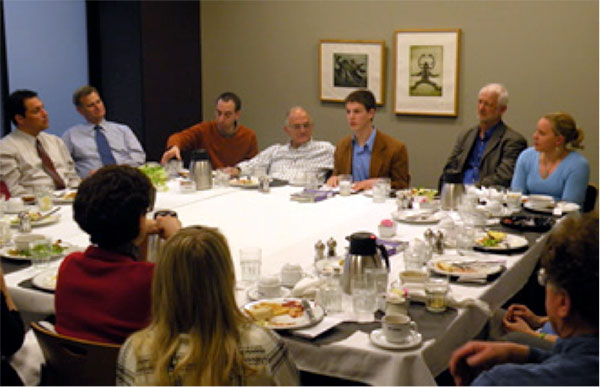 fellows lunch meeting